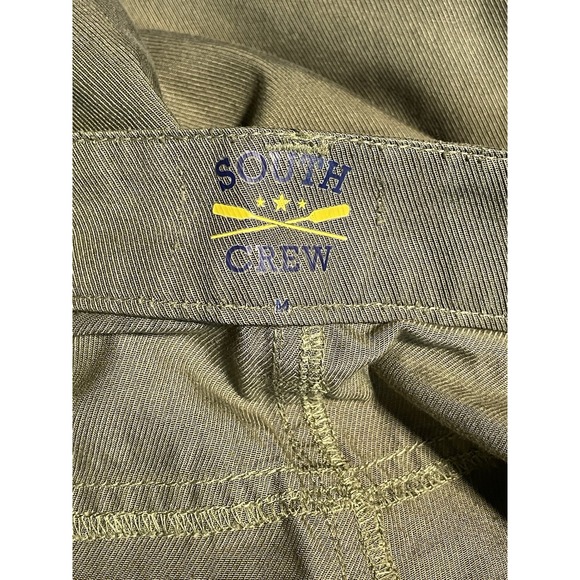 NWT‎ Men's South Crew Casual Olive Green Pants Size Medium 32X33 - Picture 4 of 8